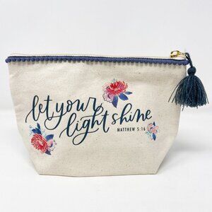DAYSPRING | Let Your Light Shine Canvas Zip Bag